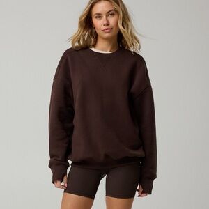 Aerie Cloud Fleece Oversized Crewneck Sweatshirt